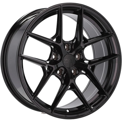 Alu kola HAXER HX044 8x17 5x120 ET35 72.6 Black | Wheelsup.cz