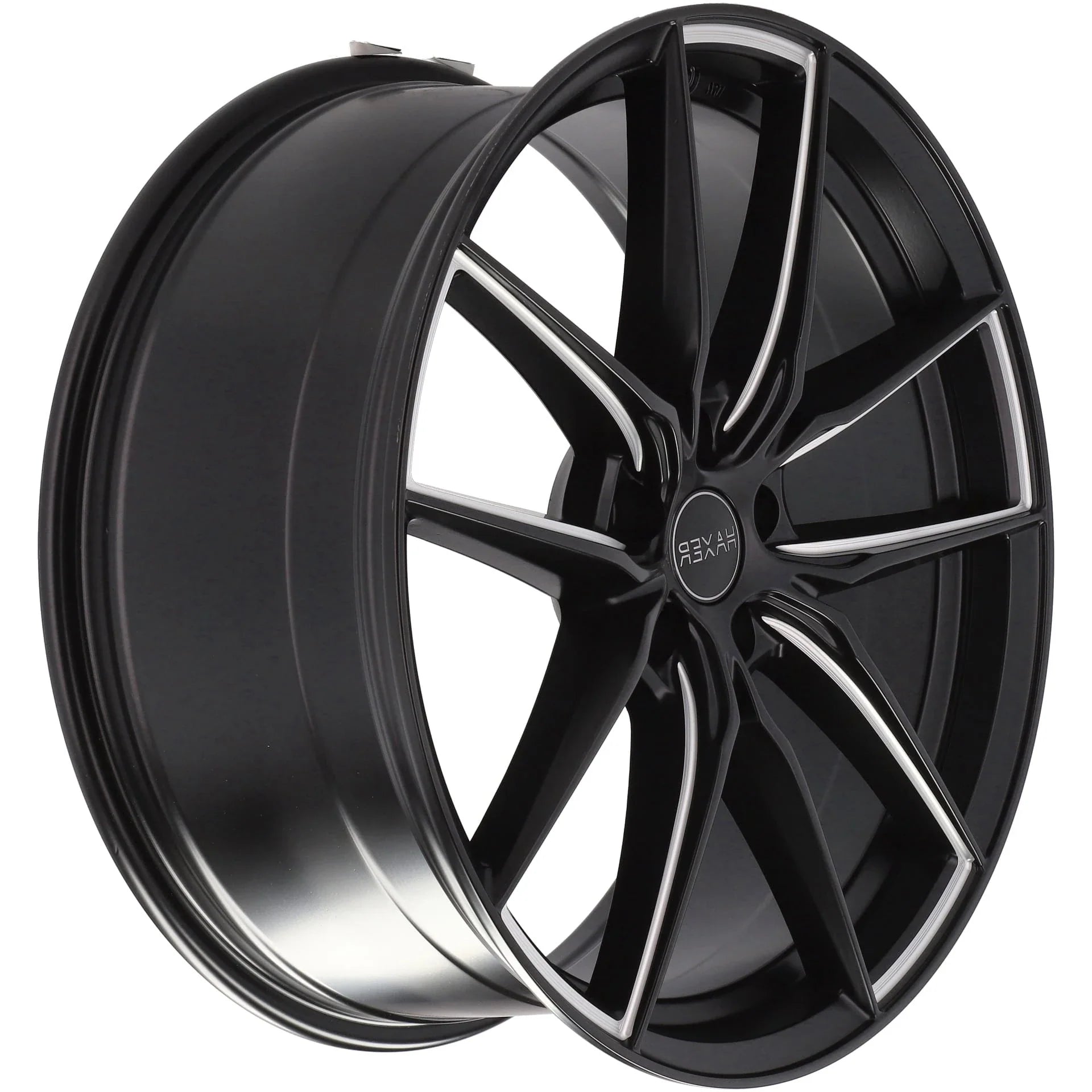 Alu kola HAXER HX045 8x19 5x108 ET42 63.4 Black Half Matt | Wheelsup.cz