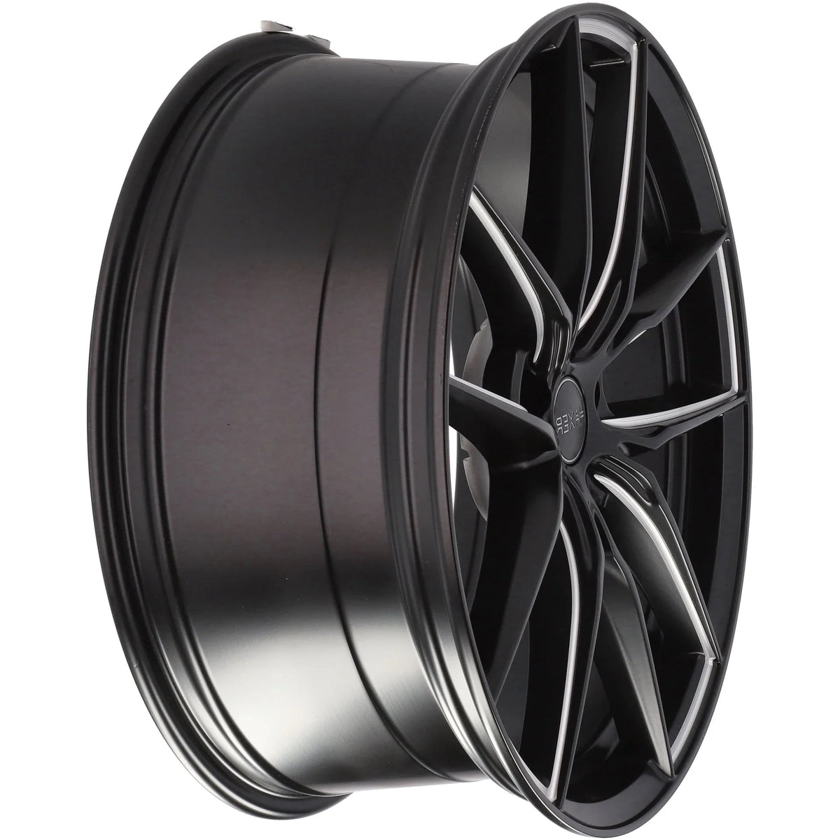 Alu kola HAXER HX045 8x19 5x108 ET42 63.4 Black Half Matt | Wheelsup.cz