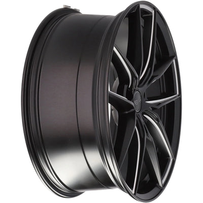 Alu kola HAXER HX045 8x19 5x108 ET42 63.4 Black Half Matt | Wheelsup.cz
