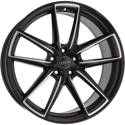 Alu kola HAXER HX045 9x21 5x112 ET28 66.6 Black Half Matt | Wheelsup.cz