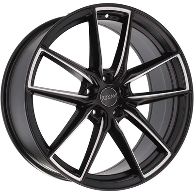 Alu kola HAXER HX045 8x19 5x108 ET42 63.4 Black Half Matt | Wheelsup.cz