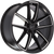 Alu kola HAXER HX045 8.5x20 5x108 ET42 63.4 Black Half Matt