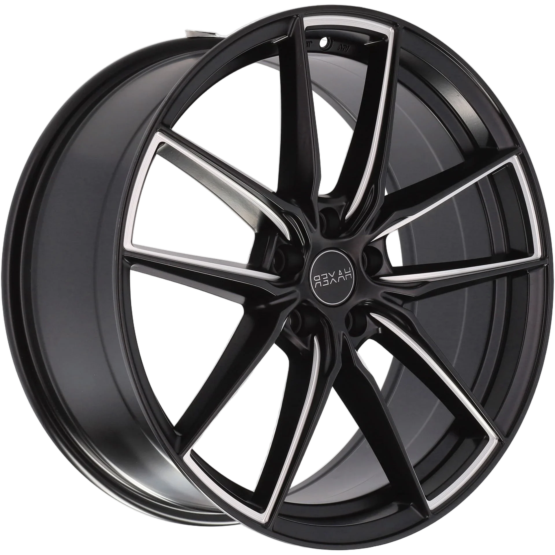 Alu kola HAXER HX045 8.5x20 5x112 ET25 66.6 Black Half Matt | Wheelsup.cz