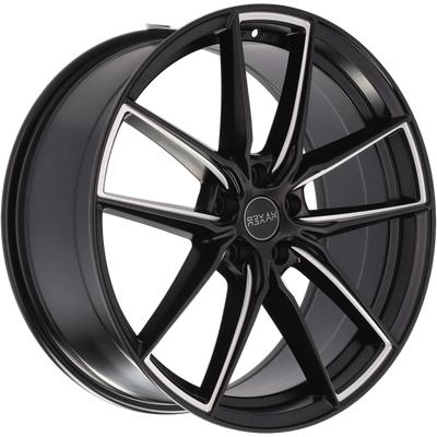 Alu kola HAXER HX045 8x19 5x108 ET42 63.4 Black Half Matt | Wheelsup.cz