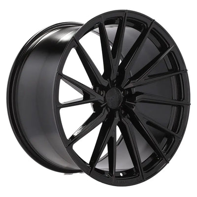 Alu kola HAXER HX06F 9x22 5x112 ET30 66.6 Black | Wheelsup.cz