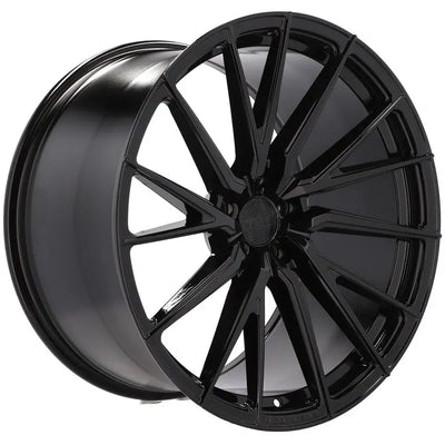 Alu kola HAXER HX06F 9x22 5x112 ET30 66.6 Black | Wheelsup.cz