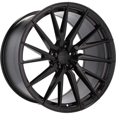 Alu kola HAXER HX06F 9x22 5x112 ET30 66.6 Black | Wheelsup.cz