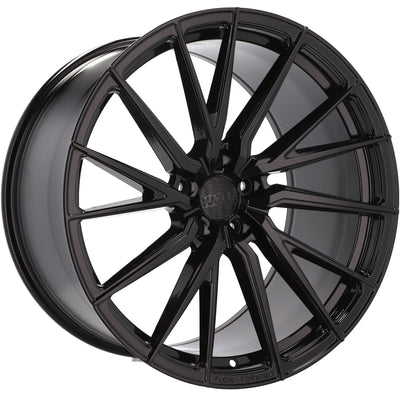 Alu kola HAXER HX06F 9.5x21 5x112 ET30 66.6 Black | Wheelsup.cz