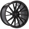 Alu kola HAXER HX06F 8.5x20 5x112 ET35 66.6 Black