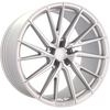Alu kola HAXER HX06F 11.5x21 5x112 ET38 66.6 Polished Silver Half Matt