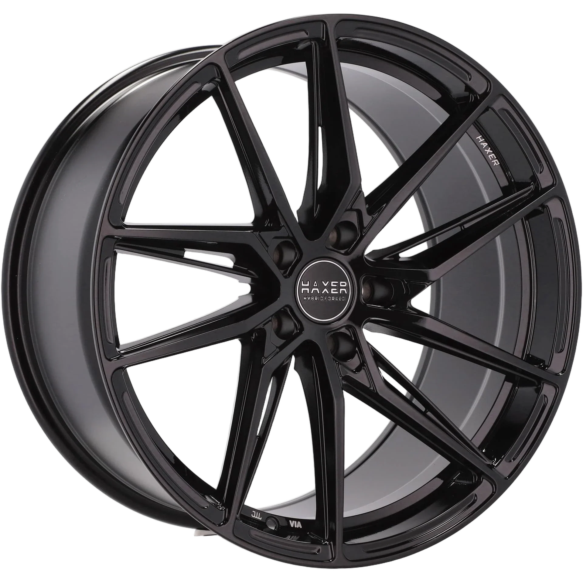 Alu kola HAXER HX08F 8x18 5x112 ET35 66.6 Black | Wheelsup.cz
