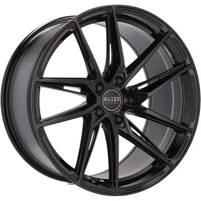 Alu kola HAXER HX08F 10.5x20 5x112 ET42 66.6 Black | Wheelsup.cz
