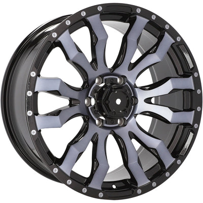 Alu kola pro Offroad I0215B 9x20 6x139.7 ET35 110.1 Black & Double Tinted Face