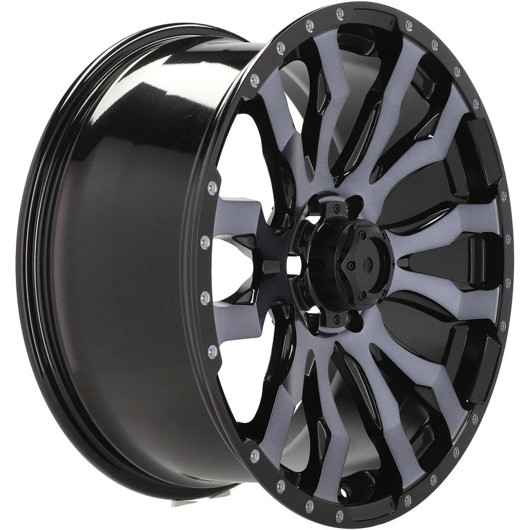 Alu kola pro Offroad I0215B 8.5x18 6x139.7 ET25 106.1 Black & Double Tinted Face | Wheelsup.cz