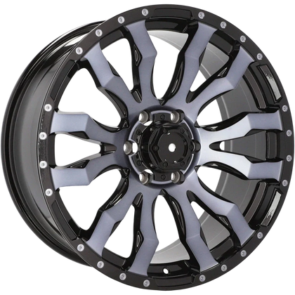 Alu kola pro Offroad I0215B 8.5x18 6x139.7 ET25 106.1 Black & Double Tinted Face