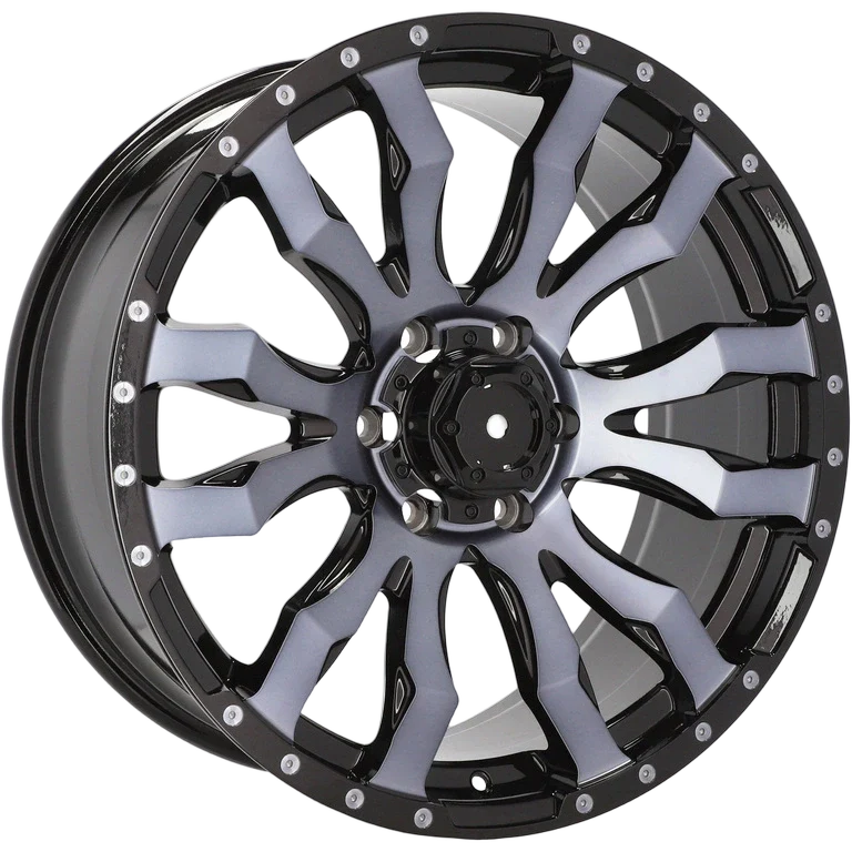 Alu kola pro Offroad I0215B 8.5x18 6x139.7 ET25 106.1 Black & Double Tinted Face | Wheelsup.cz