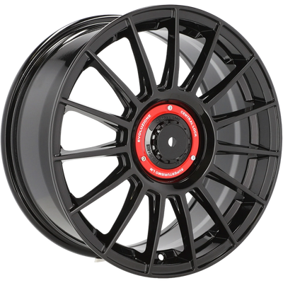 Alu kola pro Racing Line I0257 8x18 5x112 ET40 66.6 Black | Wheelsup.cz