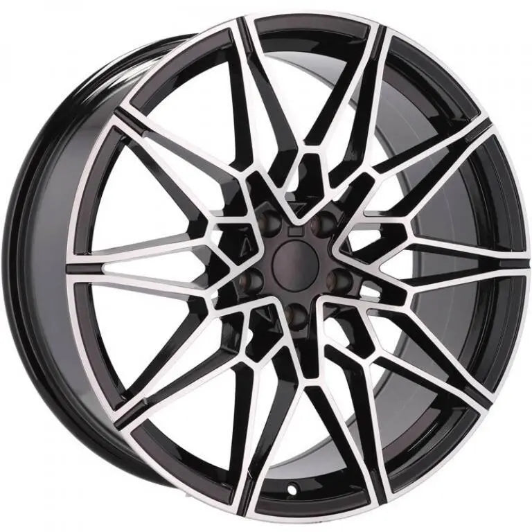 Alu kola pro BMW I0293 8x18 5x120 ET35 72.6 Black Polished | Wheelsup.cz