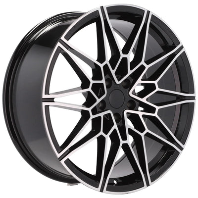 Alu kola pro BMW I0293 9.5x20 5x112 ET38 66.6 Black Polished | Wheelsup.cz