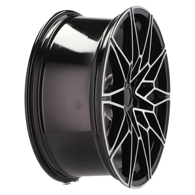 Alu kola pro BMW I0293 8.5x20 5x112 ET25 66.6 Black Polished | Wheelsup.cz