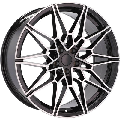 Alu kola pro BMW I0293 9.5x20 5x112 ET38 66.6 Black Polished | Wheelsup.cz