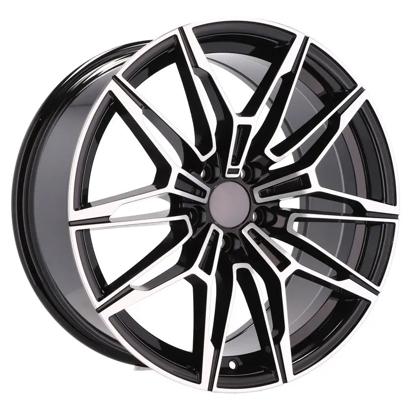 Alu kola pro BMW I0294 9.5x20 5x120 ET38 72.6 Black Polished