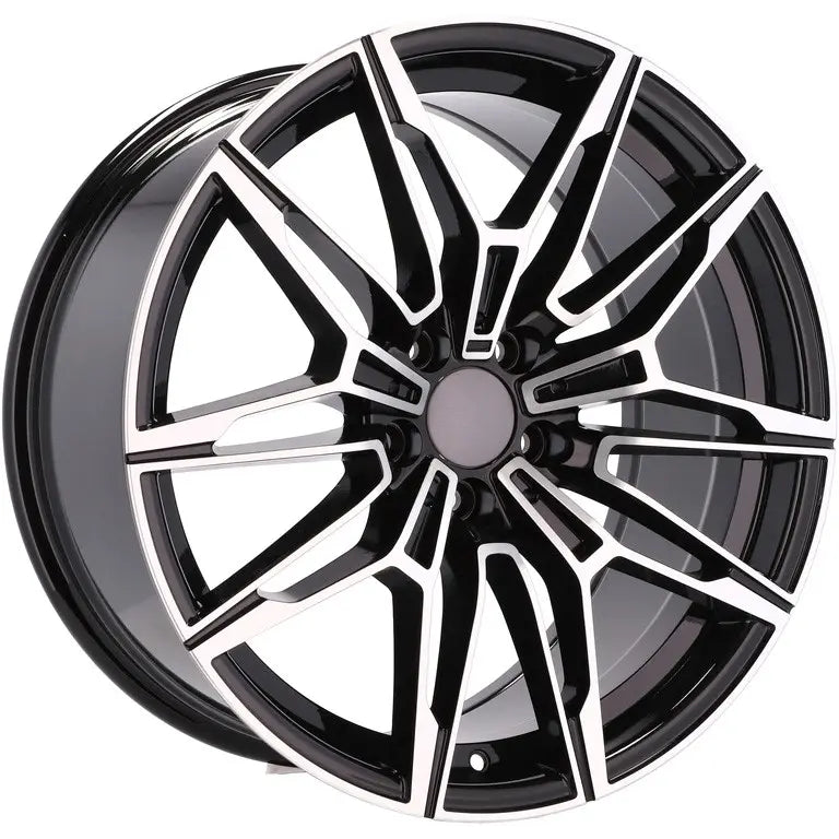 Alu kola pro BMW I0294 7.5x17 5x112 ET40 66.6 Black Polished | Wheelsup.cz