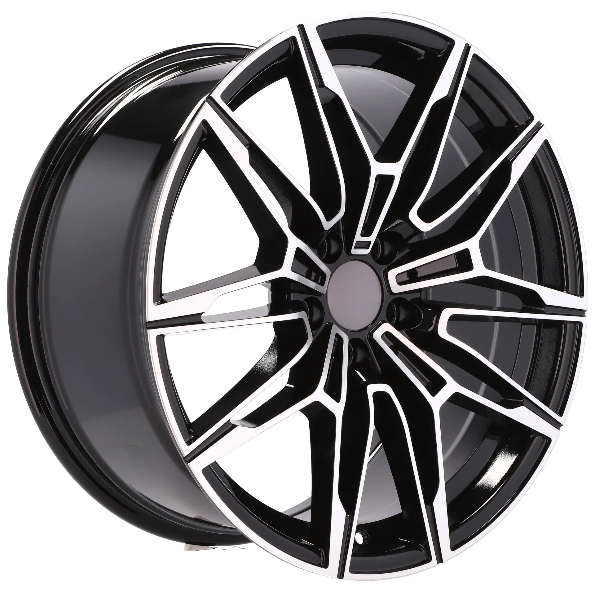 Alu kola pro BMW I0294 8x19 5x112 ET27 66.6 Black Polished | Wheelsup.cz