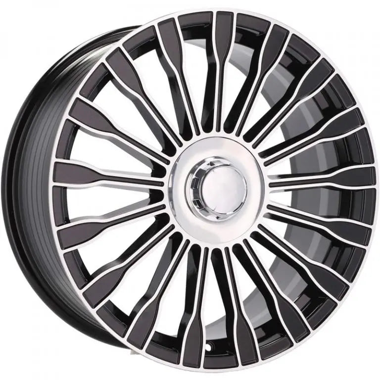 Alu kola pro Mercedes I0313 8.5x20 5x112 ET43 66.6 Black Polished | Wheelsup.cz