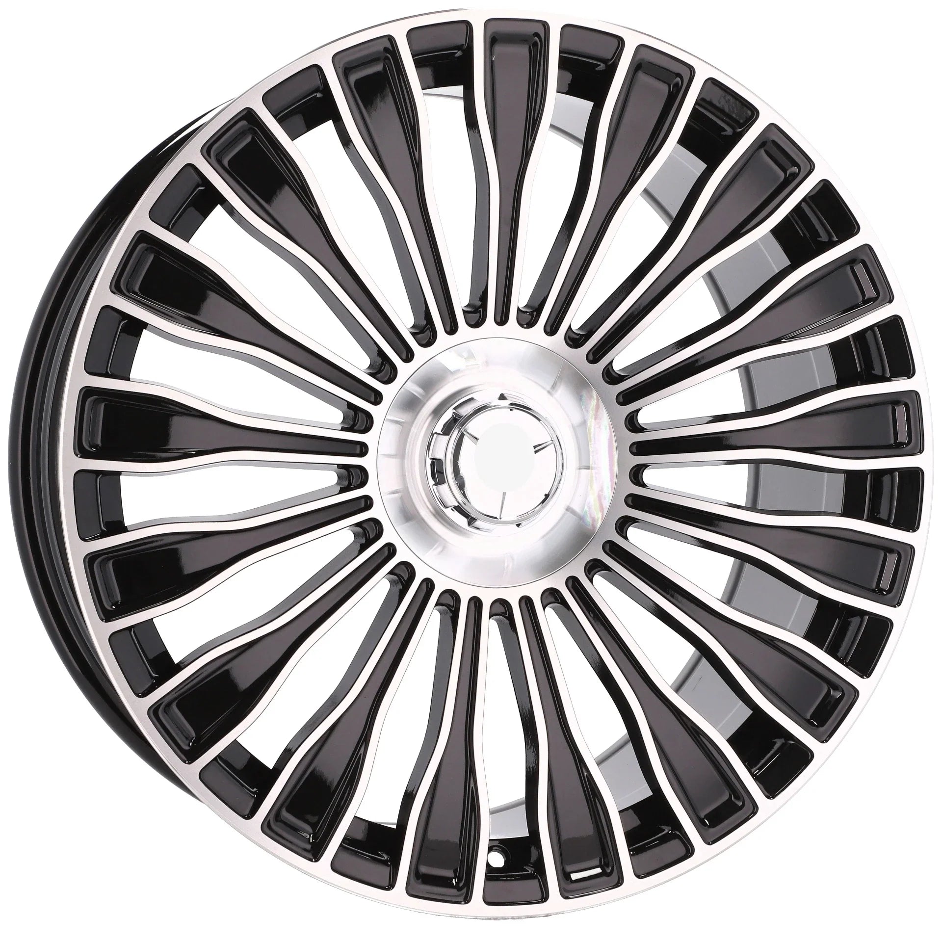 Alu kola pro Mercedes I0313 9x21 5x112 ET34 66.6 Black Polished | Wheelsup.cz