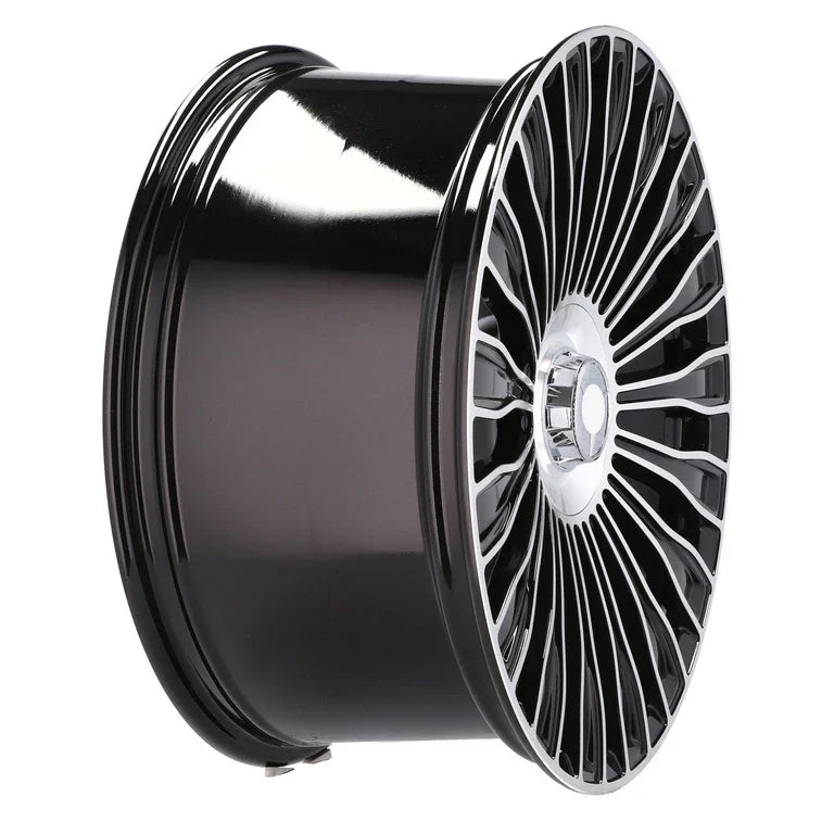 Alu kola pro Mercedes I0313 10x21 5x112 ET35 66.6 Black Polished | Wheelsup.cz