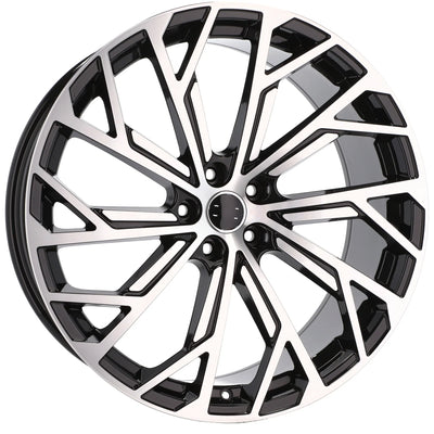 Alu kola pro Audi I0337 9x21 5x112 ET37 66.6 Black Polished | Wheelsup.cz