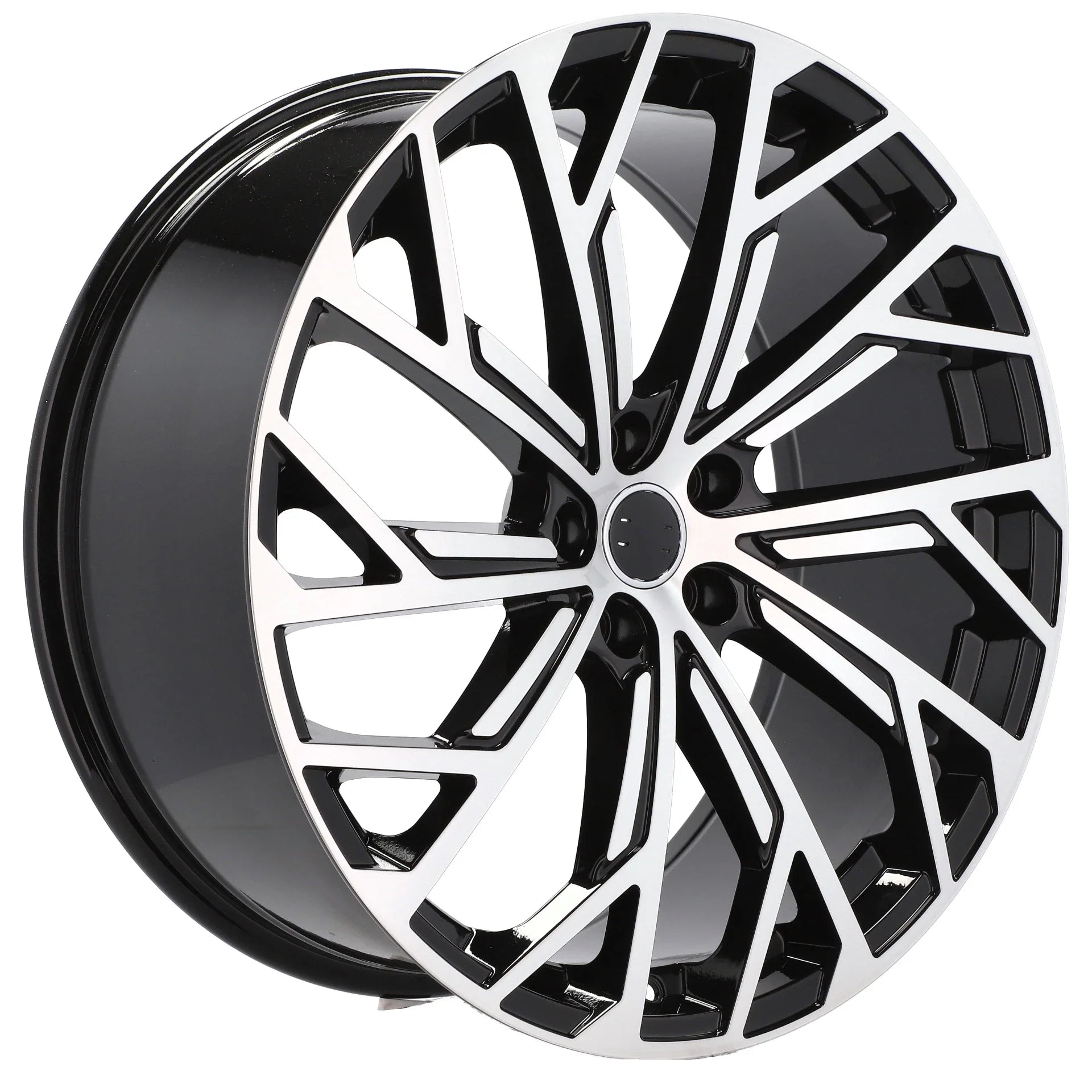 Alu kola pro Audi I0337 8.5x19 5x112 ET32 66.6 Black Polished | Wheelsup.cz