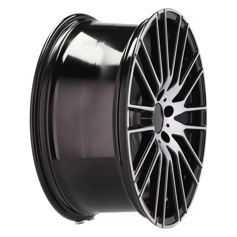 Alu kola pro Mercedes I0341 8.5x19 5x112 ET35.5 66.6 Black Polished | Wheelsup.cz