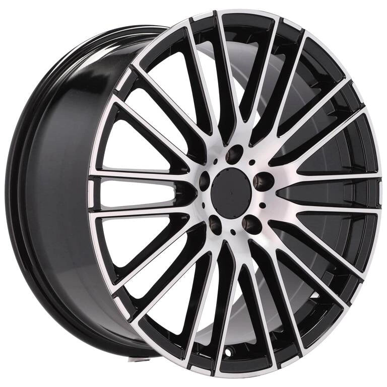 Alu kola pro Mercedes I0341 8.5x19 5x112 ET35.5 66.6 Black Polished | Wheelsup.cz