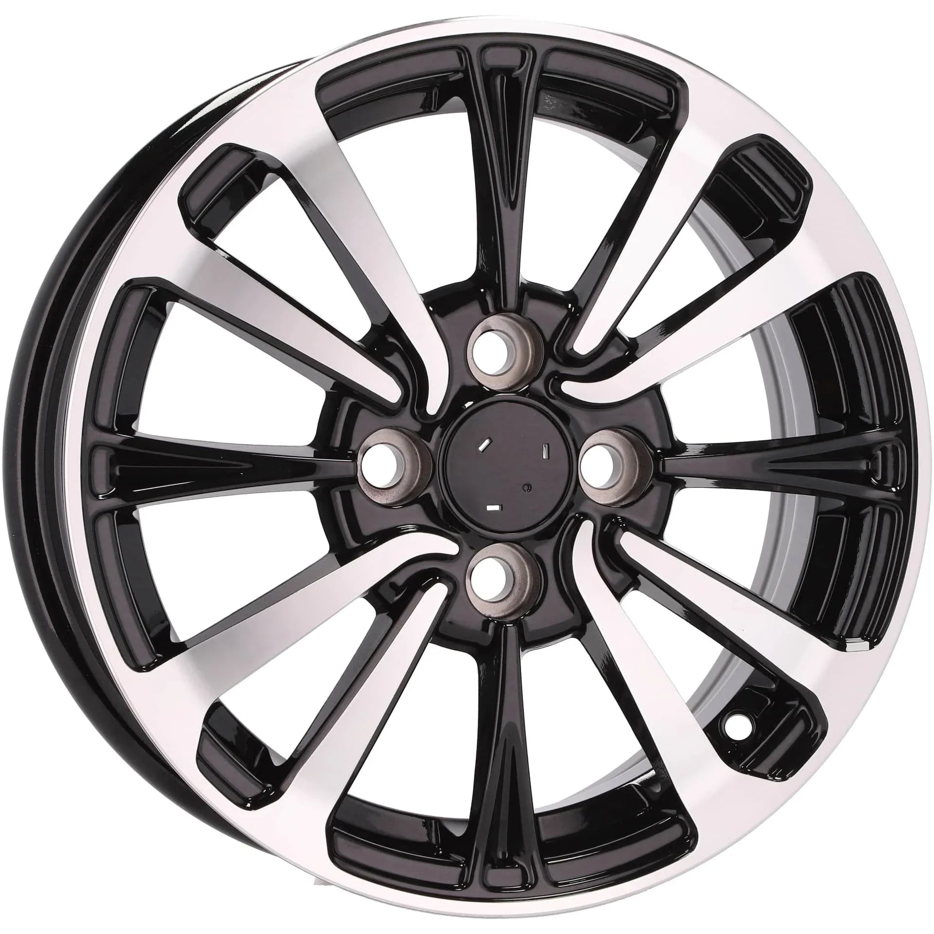 Alu kola pro Toyota I0360 5.5x14 4x100 ET40 54.1 Black Polished | Wheelsup.cz
