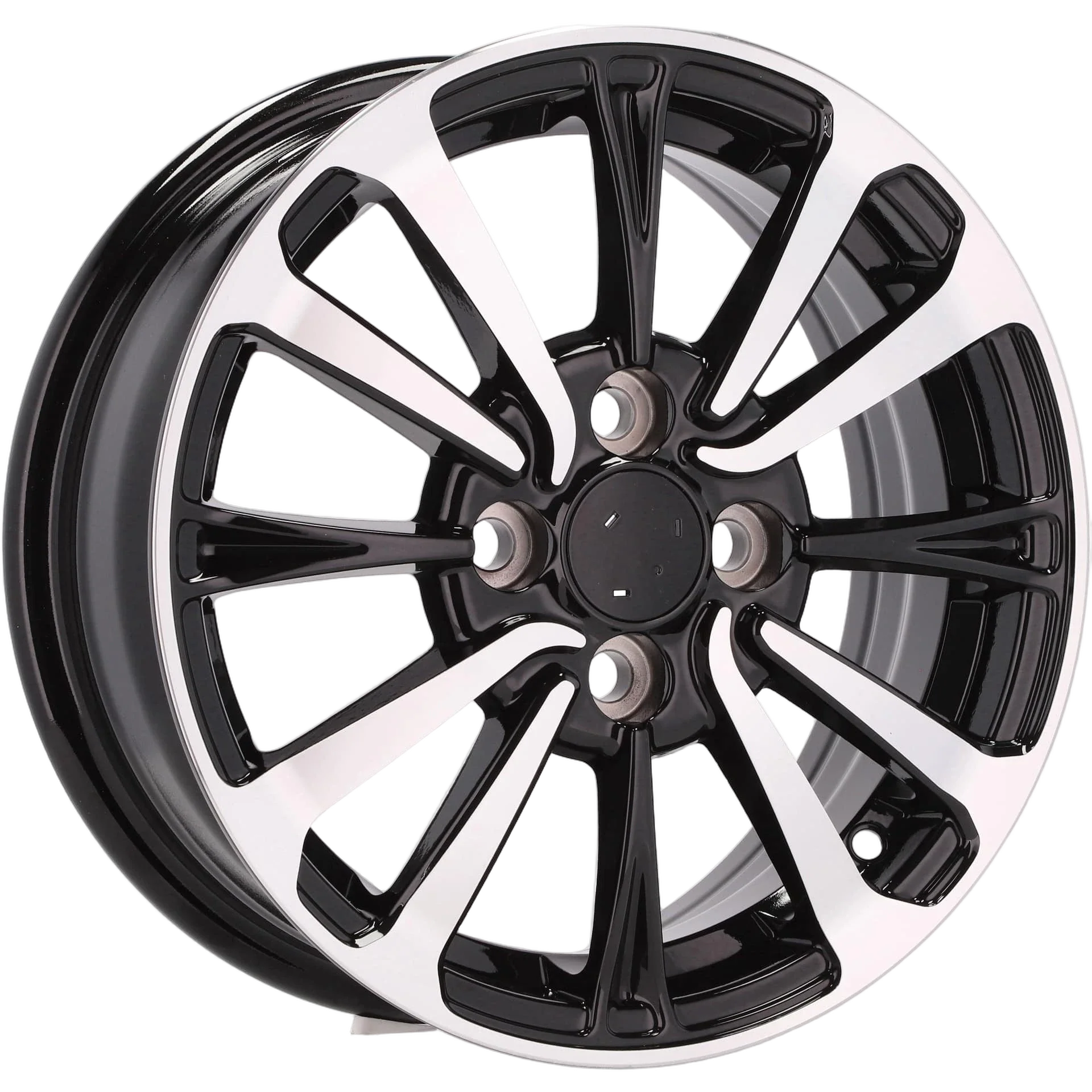 Alu kola pro Toyota I0360 5.5x14 4x100 ET40 54.1 Black Polished | Wheelsup.cz