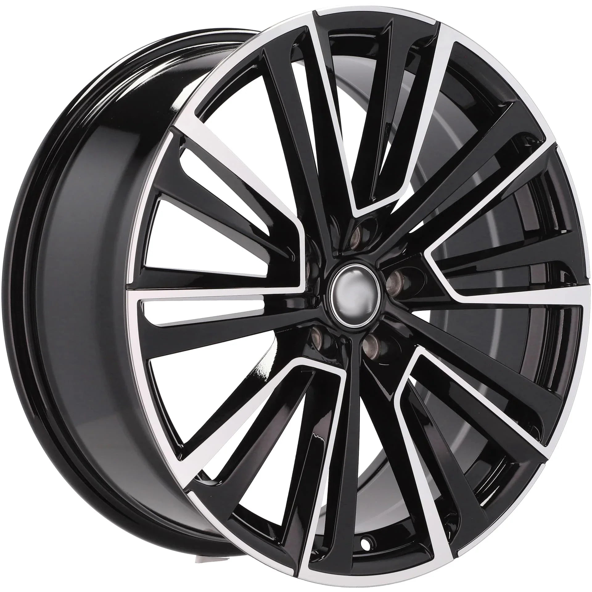 Alu kola pro Škoda I0361 8x19 5x112 ET44 57.1 Black Polished | Wheelsup.cz