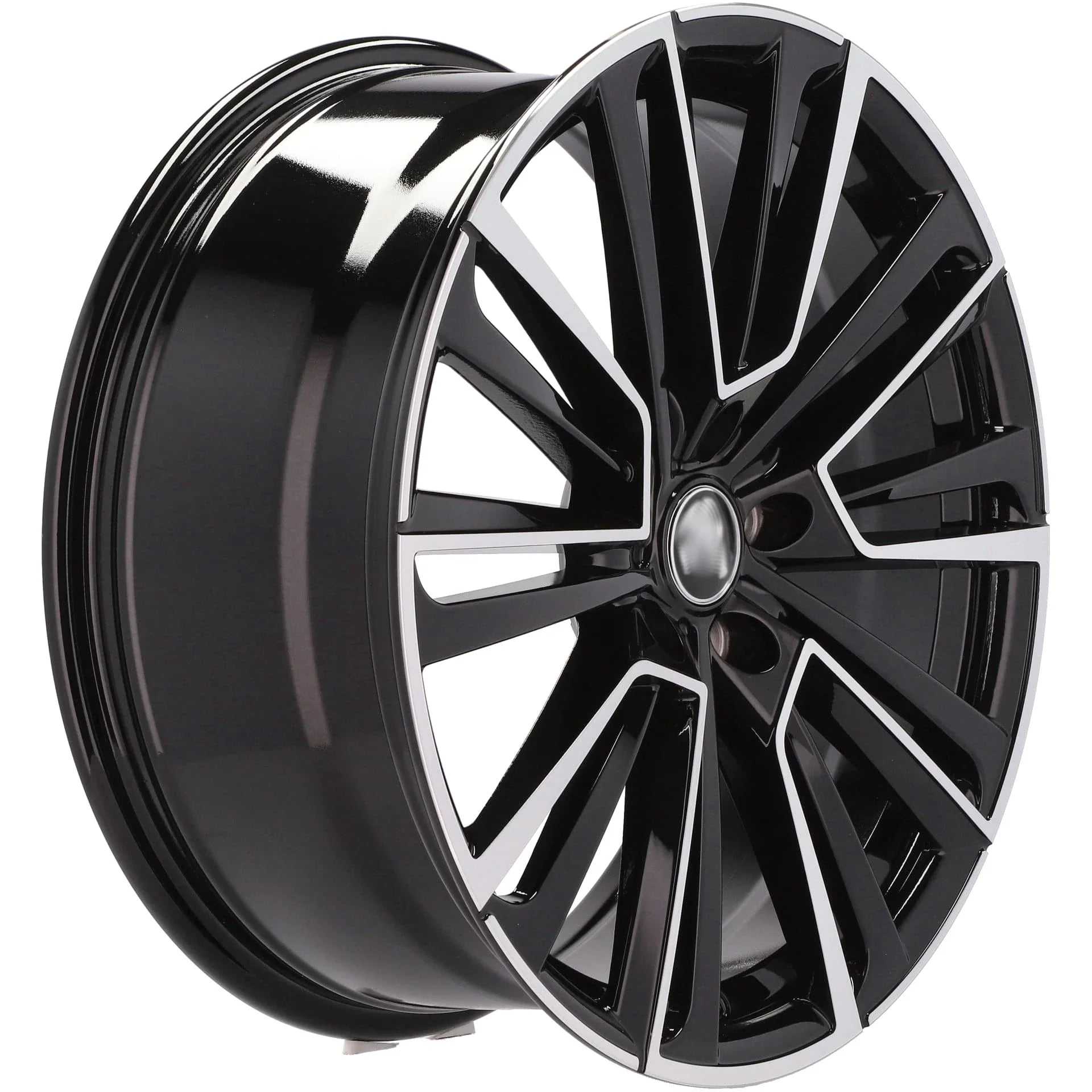 Alu kola pro Škoda I0361 8x19 5x112 ET44 57.1 Black Polished | Wheelsup.cz