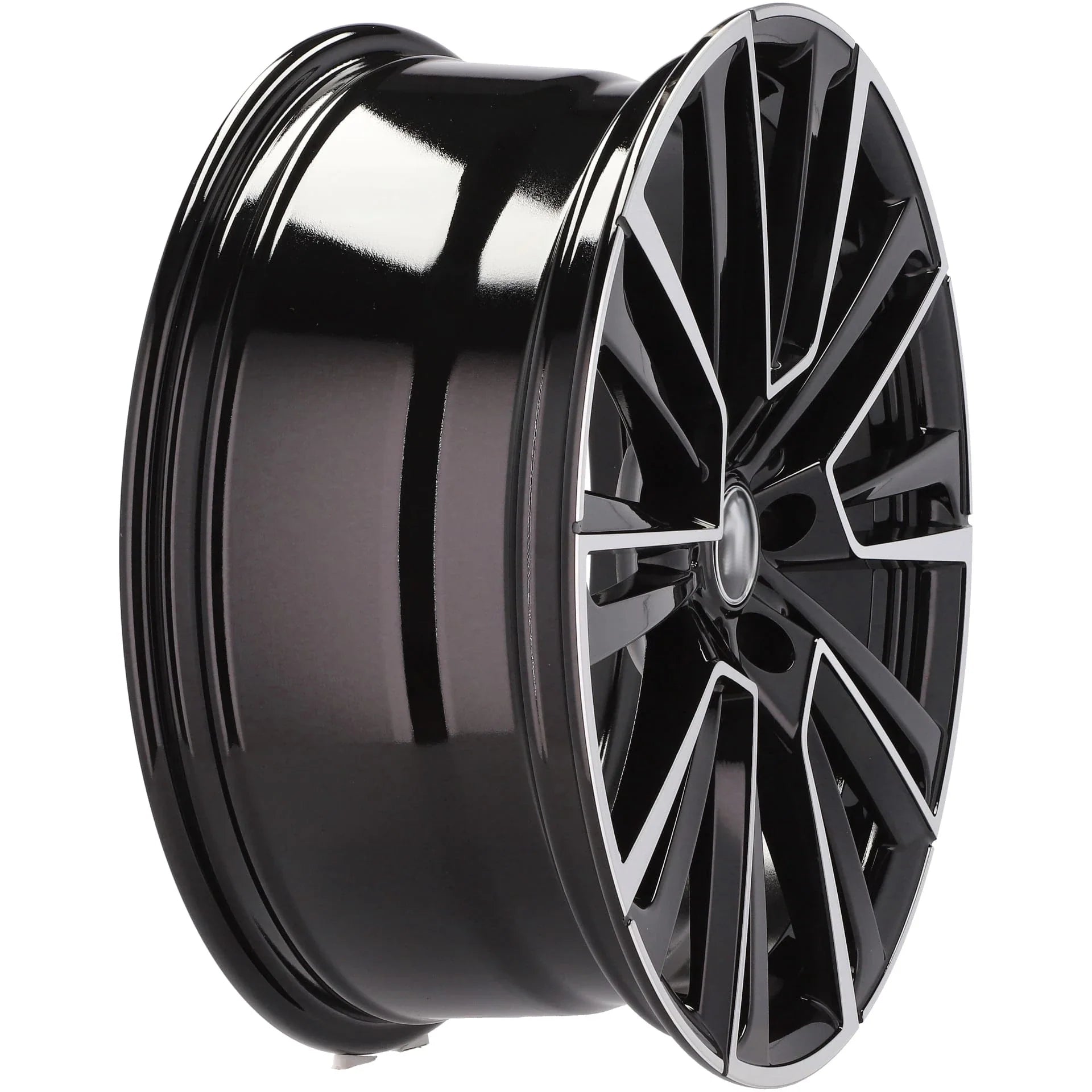 Alu kola pro Škoda I0361 8x19 5x112 ET44 57.1 Black Polished | Wheelsup.cz