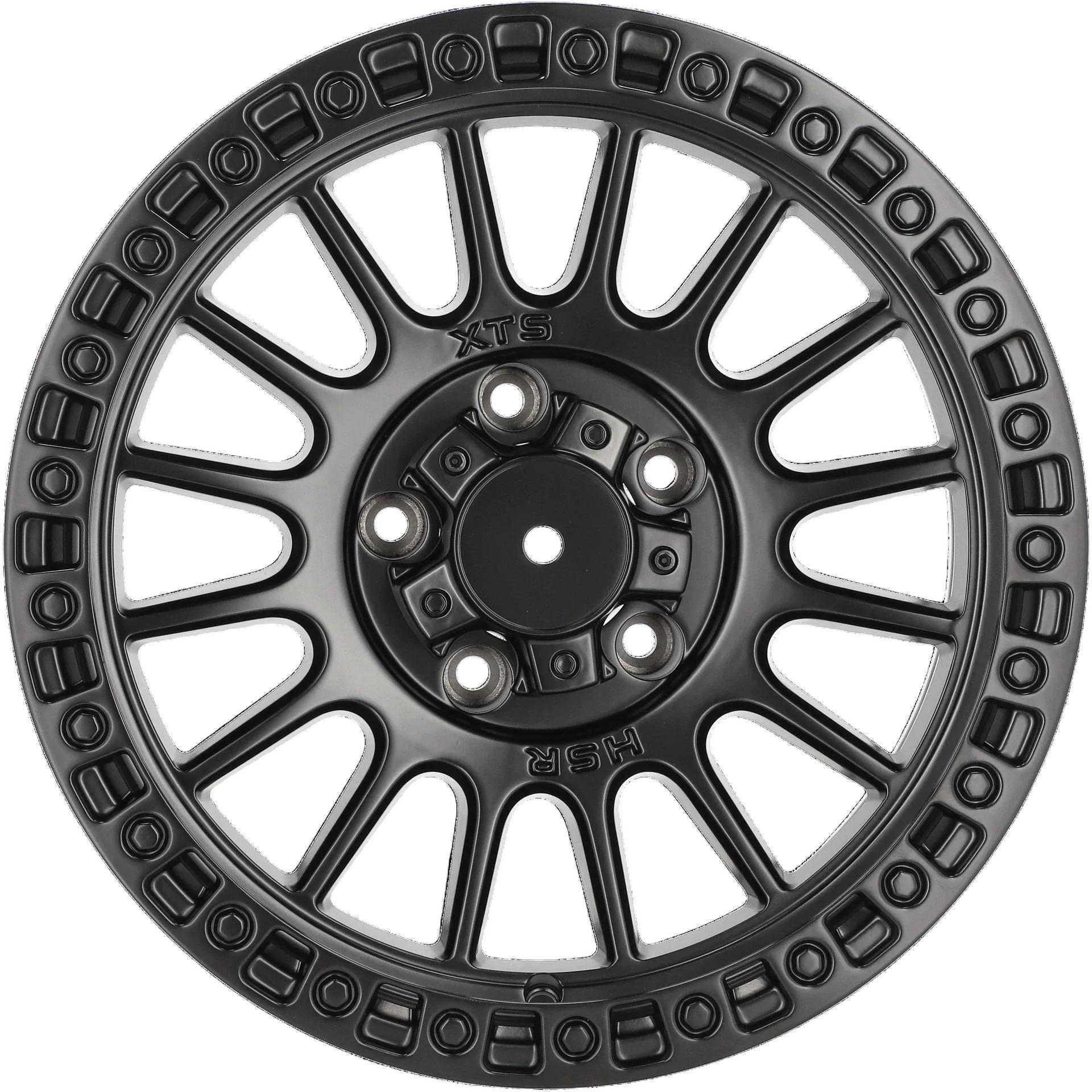Alu kola pro Offroad I0370 8x16 6x139.7 ET1 106.1 Black Half Matt | Wheelsup.cz
