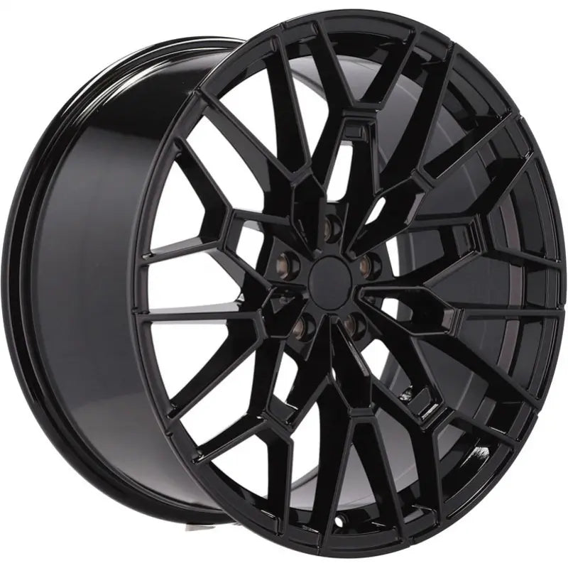 Alu kola pro BMW I0384 8x18 5x112 ET27 66.6 Black Half Matt | Wheelsup.cz