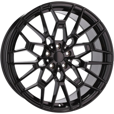 Alu kola pro BMW I0384 9.5x19 5x120 ET38 72.6 Black Half Matt | Wheelsup.cz