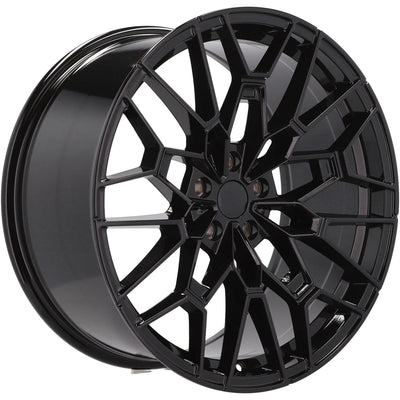Alu kola pro BMW I0384 8.5x19 5x120 ET33 72.6 Black Half Matt | Wheelsup.cz