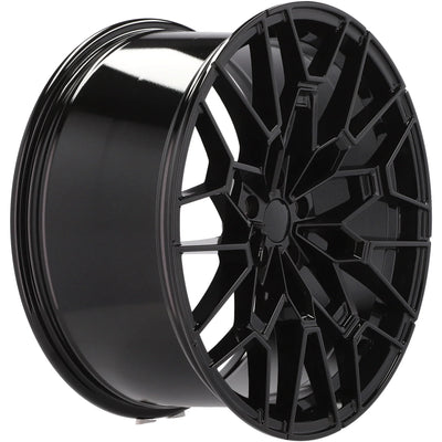 Alu kola pro BMW I0384 8.5x19 5x120 ET33 72.6 Black Half Matt | Wheelsup.cz