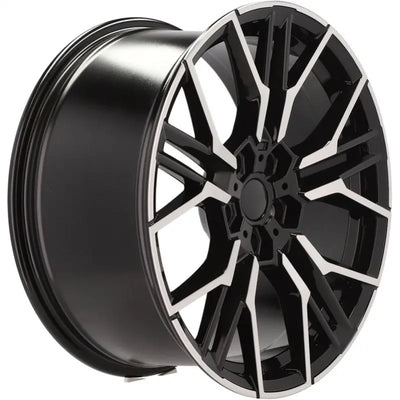 Alu kola pro BMW I0405 8x19 5x112 ET26 66.6 Black Polished | Wheelsup.cz