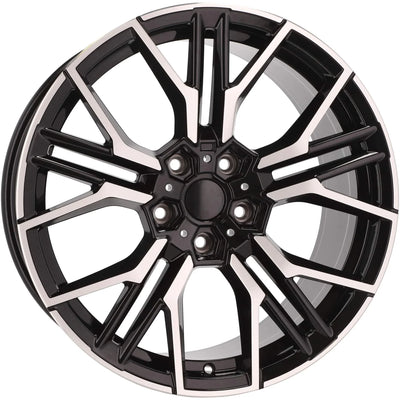 Alu kola pro BMW I0405 8x19 5x112 ET26 66.6 Black Polished