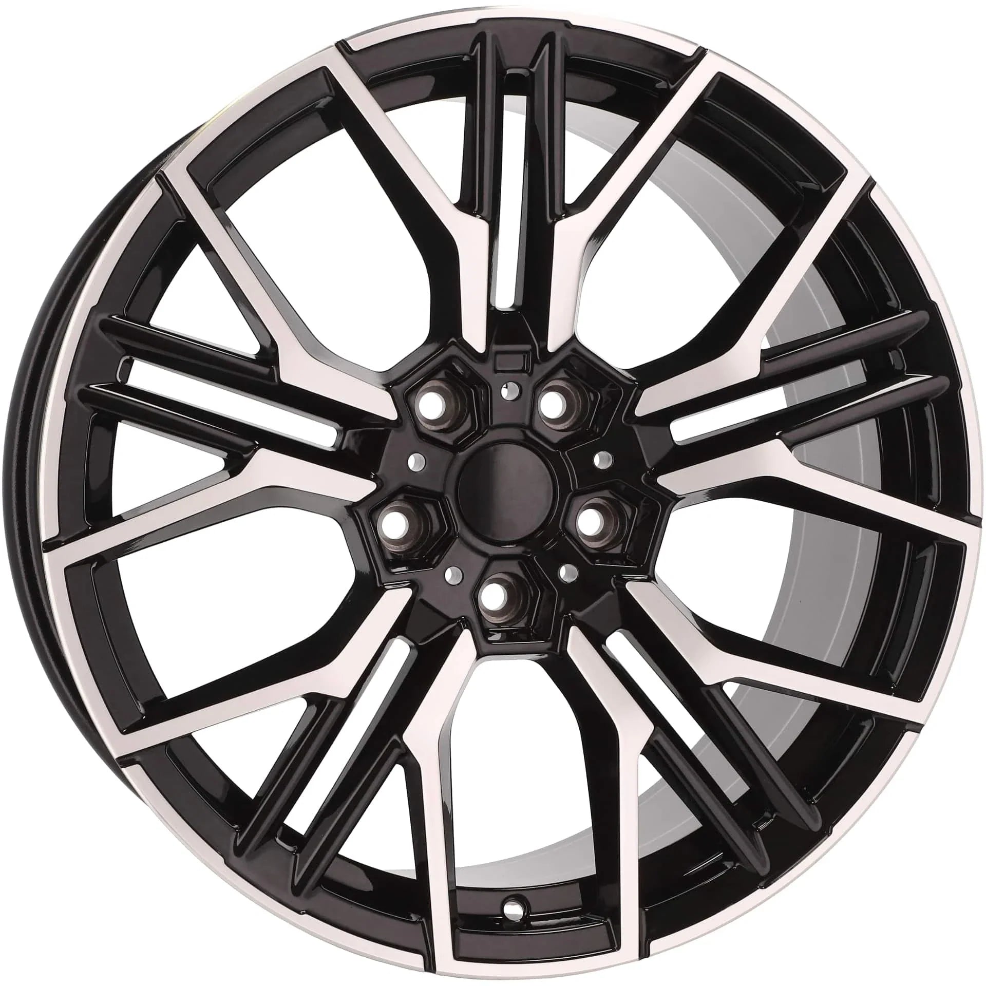 Alu kola pro BMW I0405 9.5x20 5x112 ET38 66.6 Black Polished