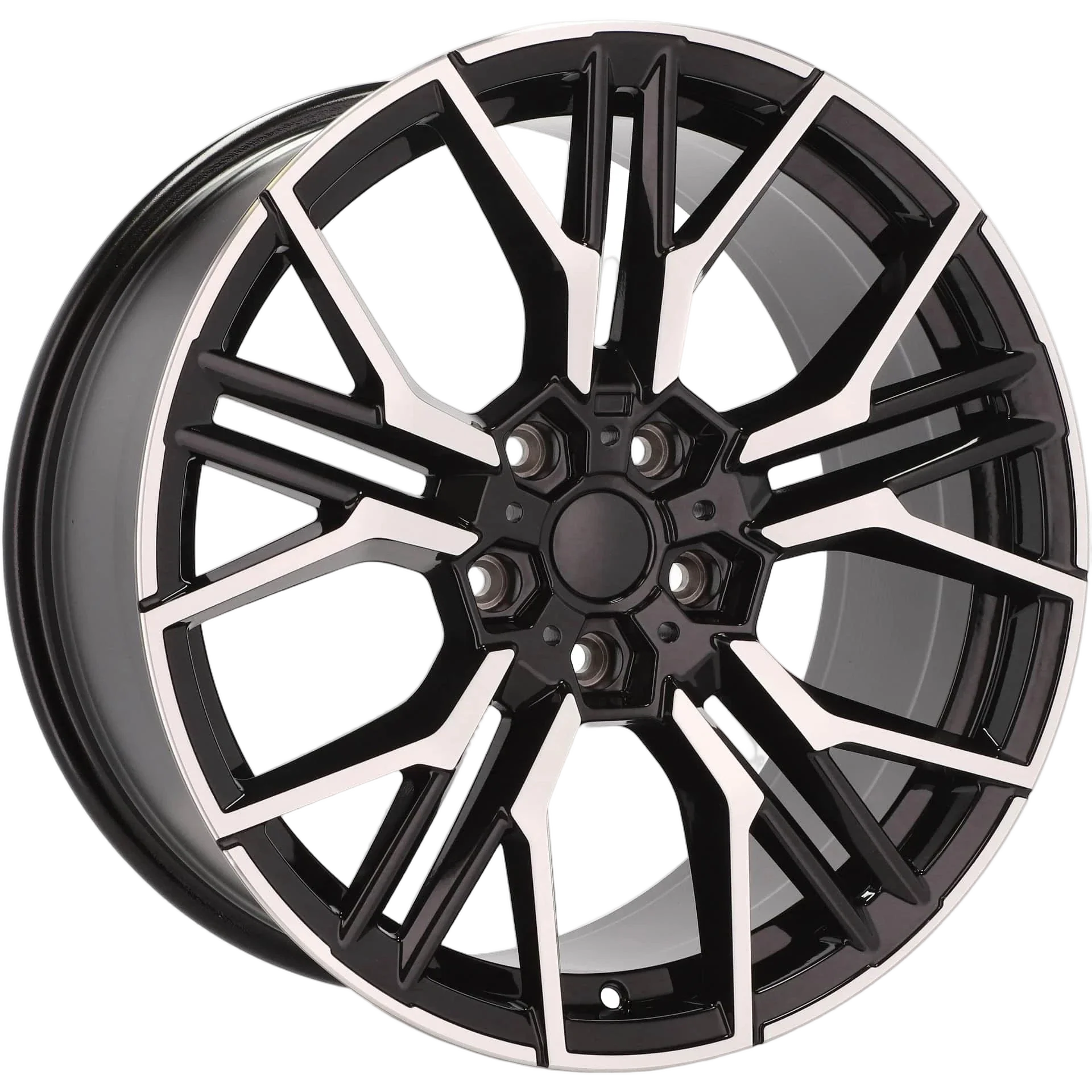 Alu kola pro BMW I0405 8.5x20 5x112 ET26 66.6 Black Polished | Wheelsup.cz